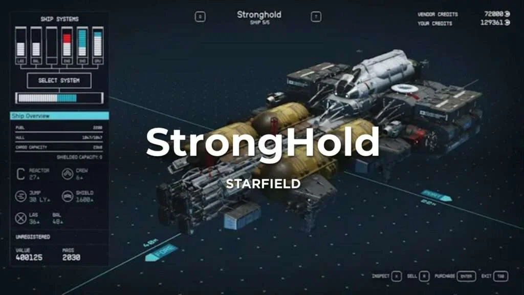 Discover the Top 5 Starfield Spaceships for Epic Adventures 4 StrongHold - Starfield