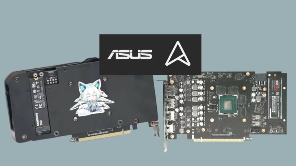 ASUS Launches GeForce RTX 4060 Ti Graphics Cards With M.2 SSD Expansion Slot