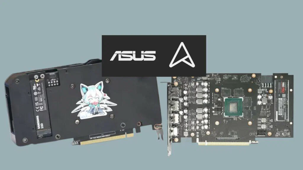 New Innovation: Asus' GeForce RTX 4060 Ti with Built-In SSD Slot 2 Asus' GeForce RTX 4060 Ti with Built In SSD Slot