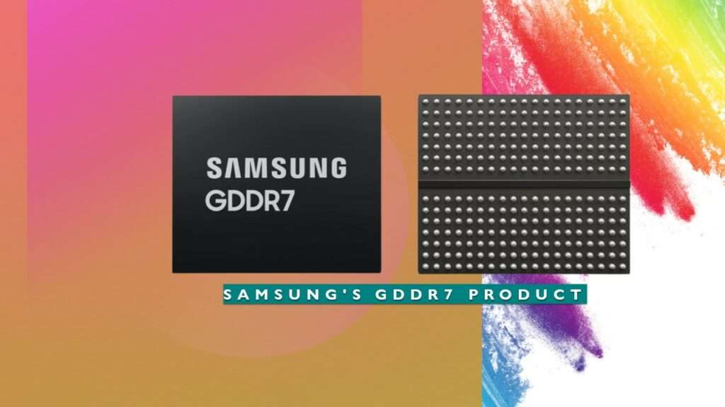 Samsung's GDDR7 product