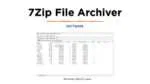 7Zip File Archiver