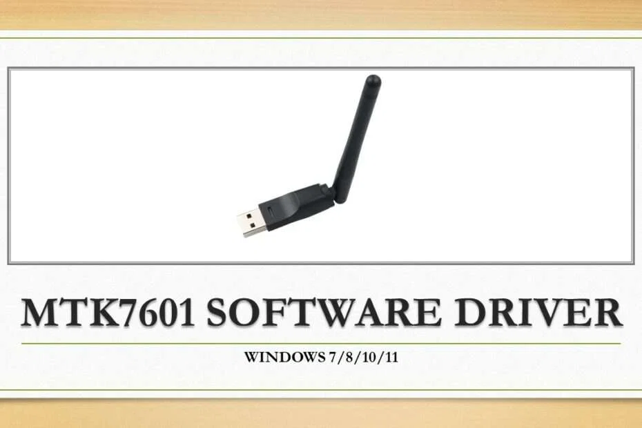 MTK7601 Driver for Windows 7/8/10/11 2 MTK7601 SOFTWARE DRIVER