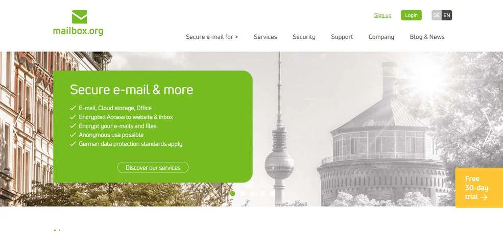 List of Best Alternative Email Services 2024 4 Mailbox.org