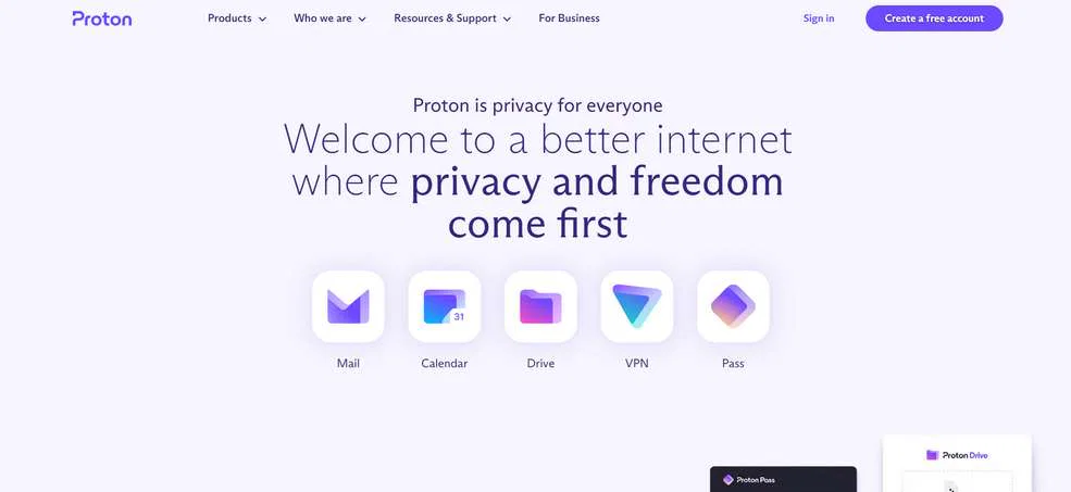 List of Best Alternative Email Services 2024 3 Proton Mail