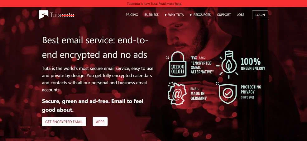 List of Best Alternative Email Services 2024 6 Tuta Mail