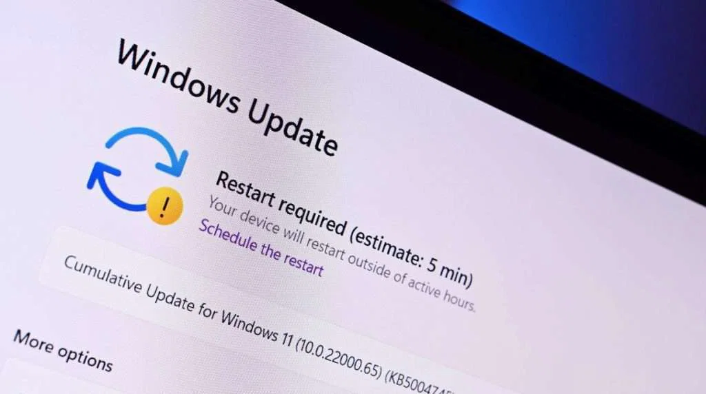 Say Goodbye to Reboots: Windows 11's Latest Feature Revolutionizes OS Updates 2 Windows Reboot System