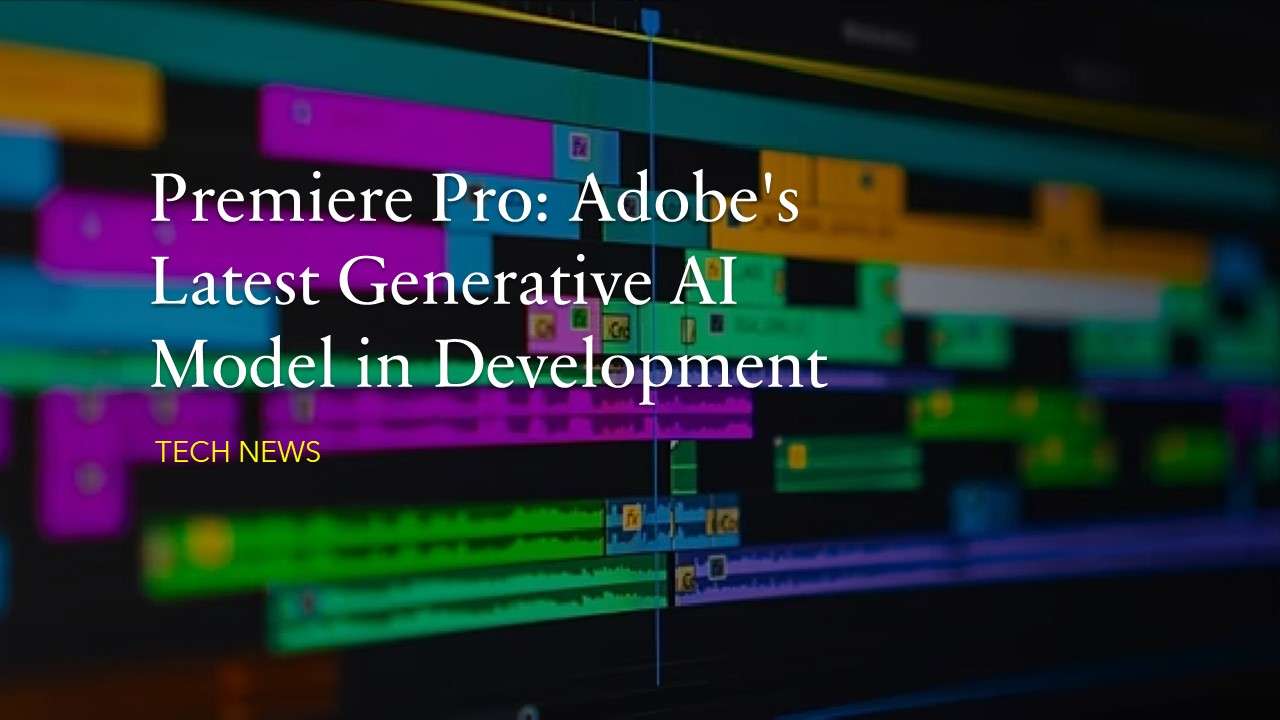Enhancing Premiere Pro: Adobe's Latest Generative AI Model in