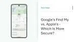 Google's Find My vs Apple's Find My
