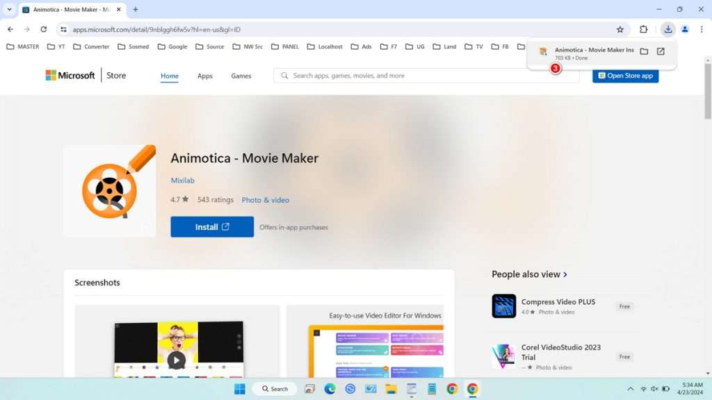 Install Application in Microsoft Store - 2