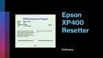 Epson XP400 Resetter