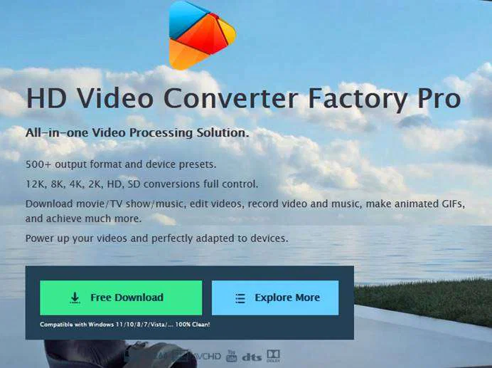 How to Record the Screen Without Noise? 2 WonderFox HD Video Converter Factory Pro