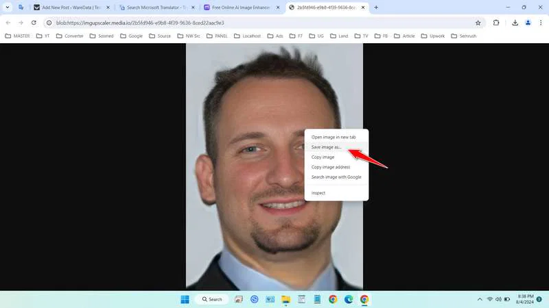 How to Convert Low Quality Photo to HD 5 Step Convert Photo into HD Quality - 4