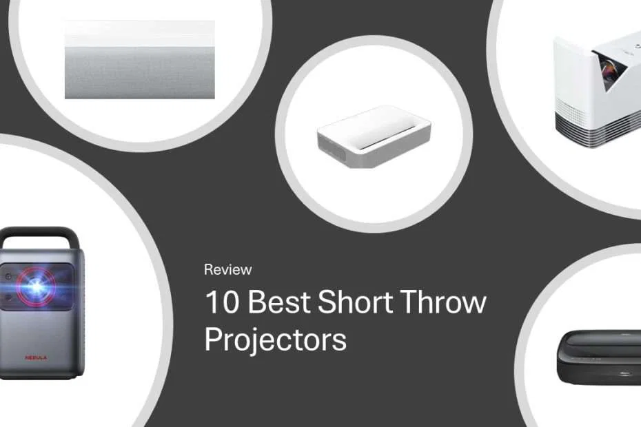 10 Best Short Throw Projectors in the USA 1 10 Best Short Throw Projectors