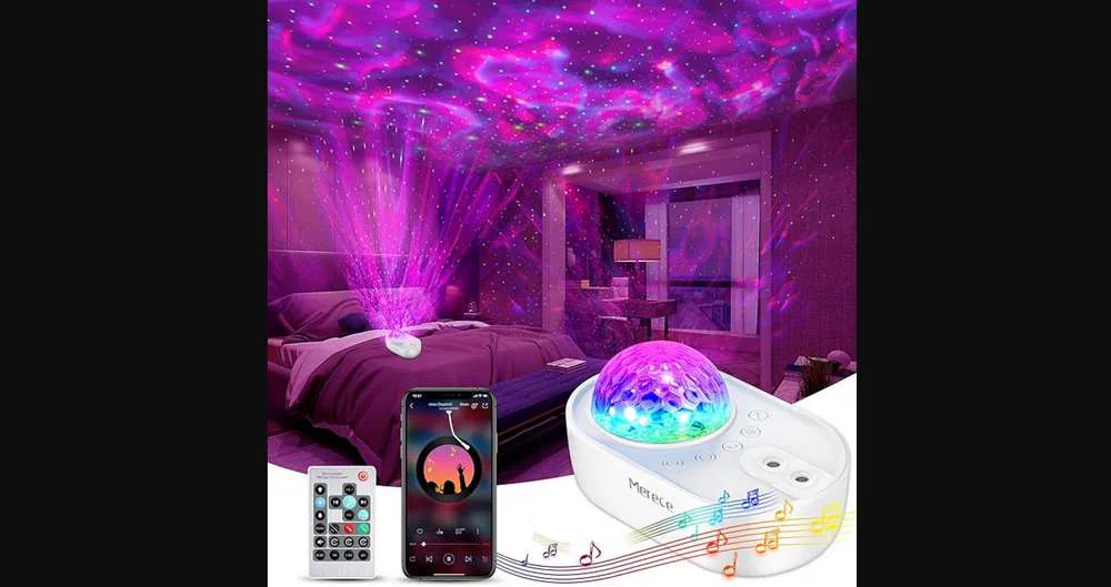 10 Best Galaxy Projectors 5 MERECE Star Galaxy Projector