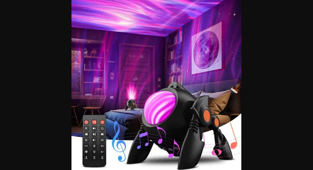 10 Best Galaxy Projectors 9 YOVAKO Star Projector