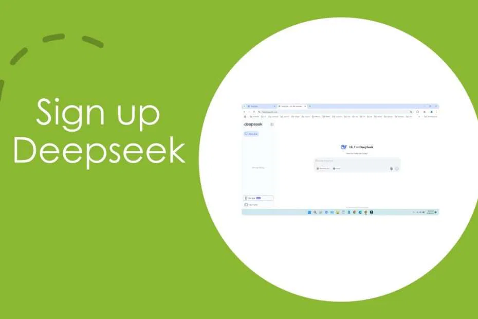 How to Sign Up for DeepSeek AI 1 Sign up Deepseek