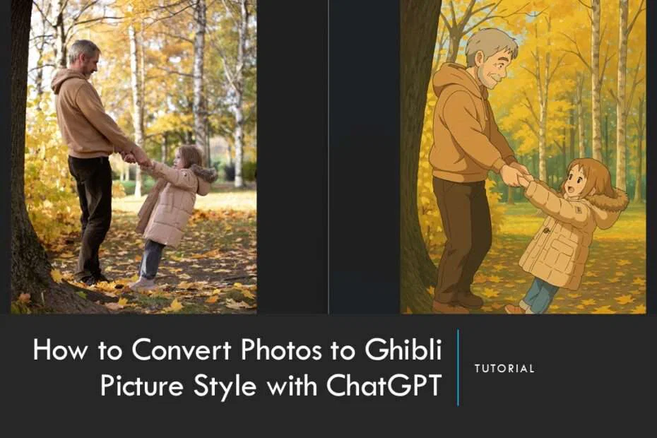 How to Convert Photos to Ghibli Picture Style with ChatGPT 8 How to Convert Photos to Ghibli Picture Style