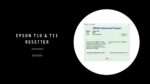 Epson T10 & T11 Resetter
