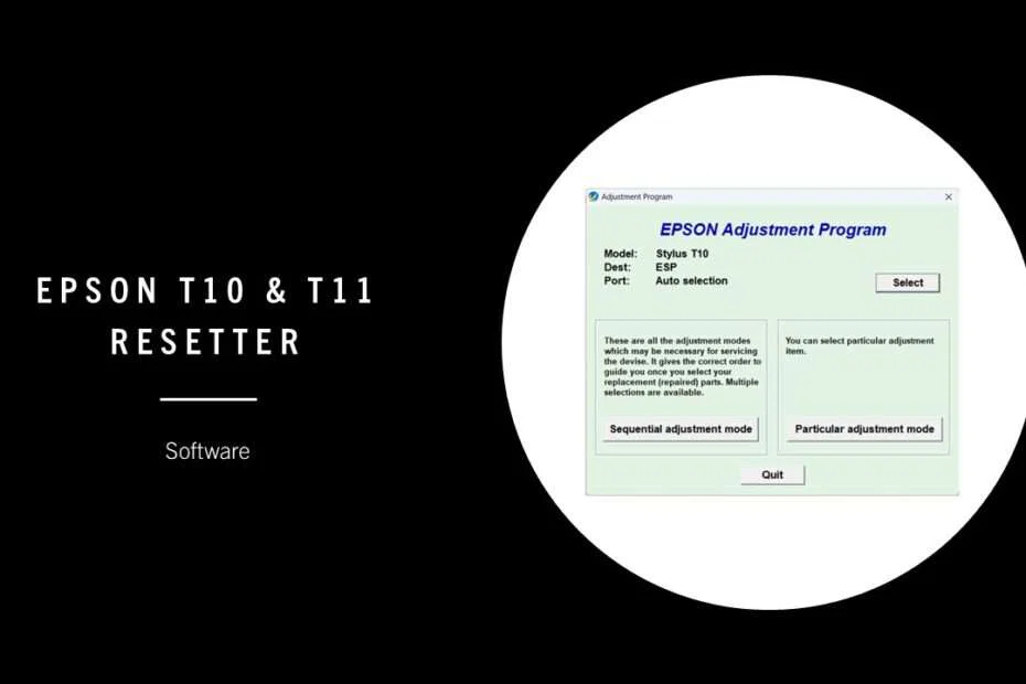 Epson T10 & T11 Resetter