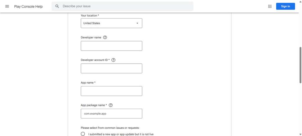 How to Permanently Delete an App from Google Play Console - Form2
