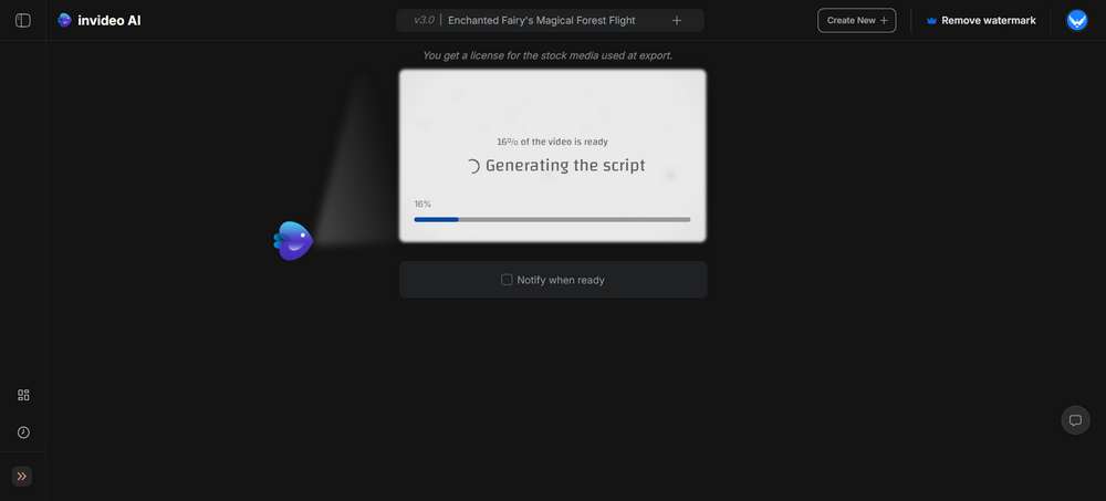 Generating the script