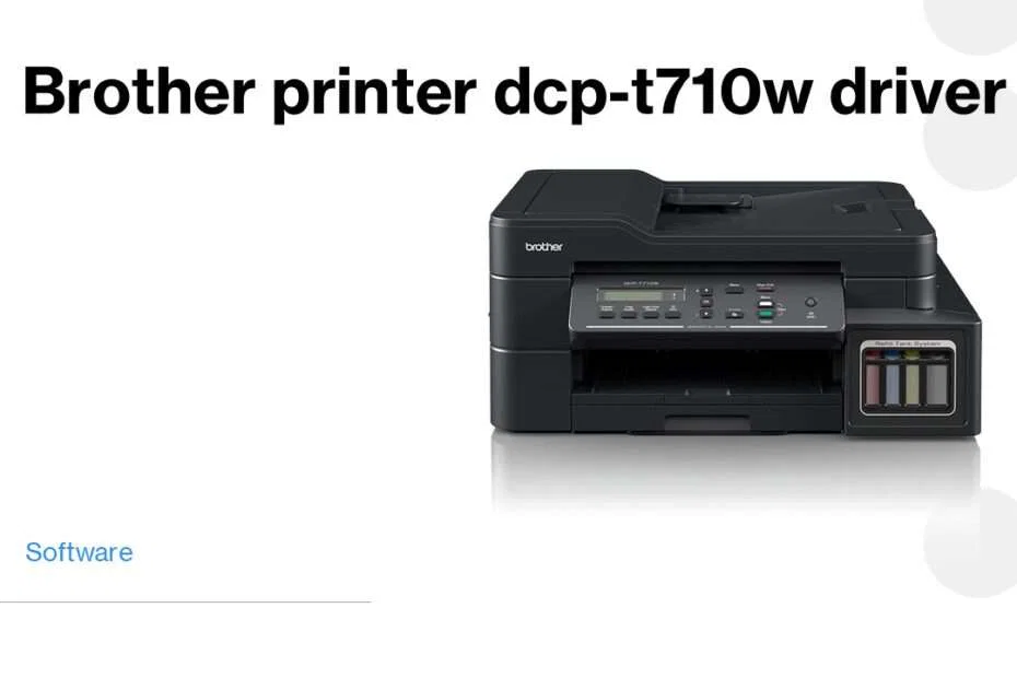Brother printer dcp-t710w driver