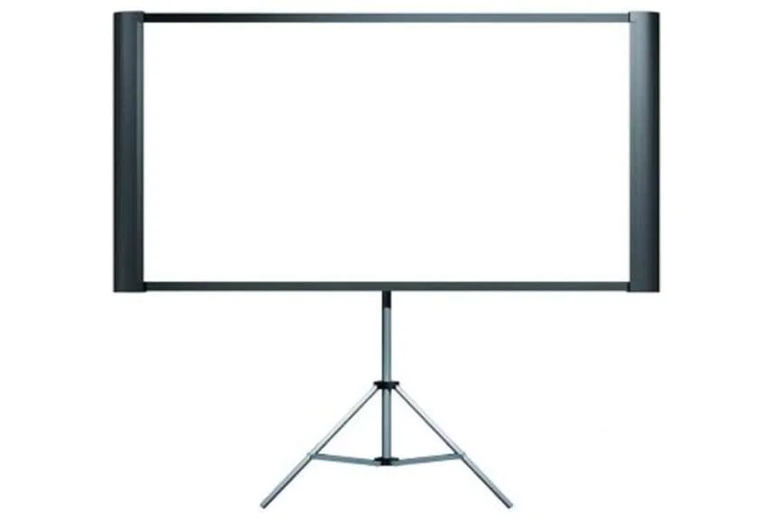 Projector screen for church 5 Epson Duet 80-Inch Dual Aspect Screen