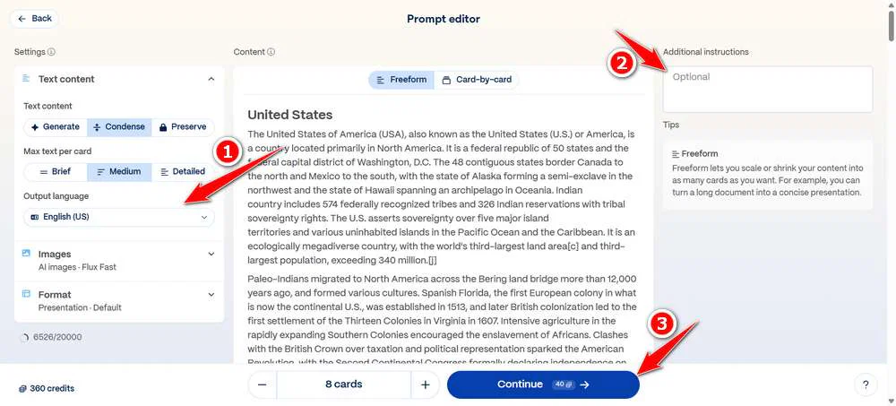 How to Design Power Point with AI 7 Prompt Editor