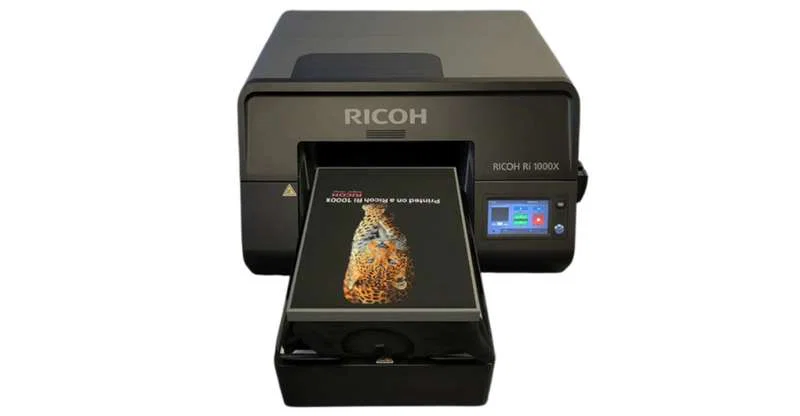 Top 10 Best DTF Printers 9 RICOH Ri 1000X Textile Printer