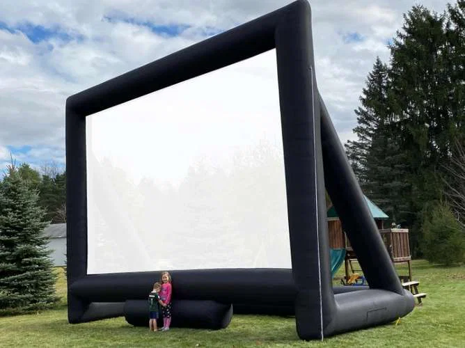 The 10 Best Inflatable Projector Screens in 2025 4 Sewinfla 33 Feet Inflatable Outdoor Projector Screen