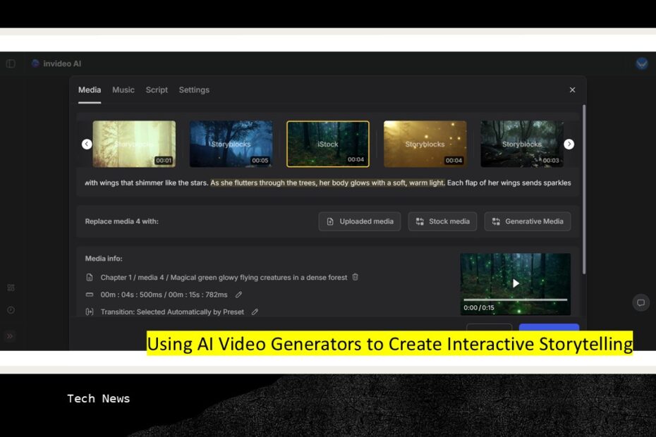 Using AI Video Generators to Create Interactive Storytelling
