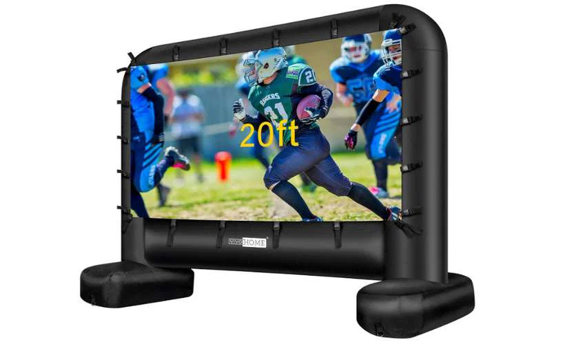 The 10 Best Inflatable Projector Screens in 2025 8 VIVOHOME Inflatable Mega Movie Screen (20 Feet)