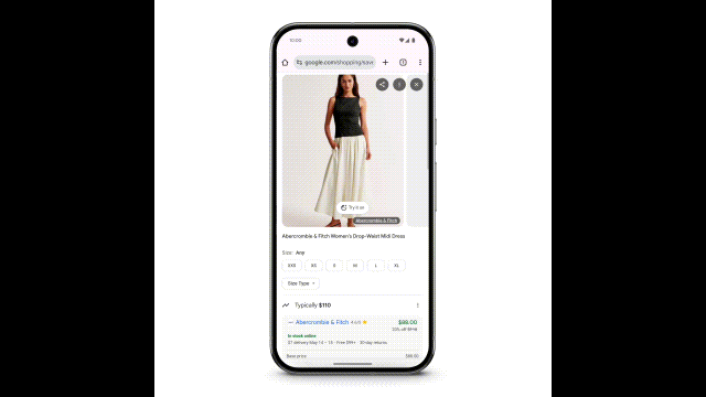 AI Mode Share with Friends about Clothes