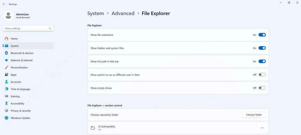 Windows 11 Q2 Update: What's New for Power Users 6 Advanced Settings