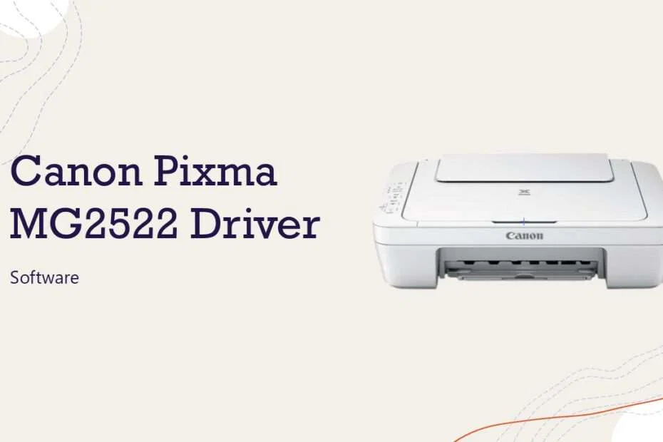 Canon Pixma MG2522 Driver