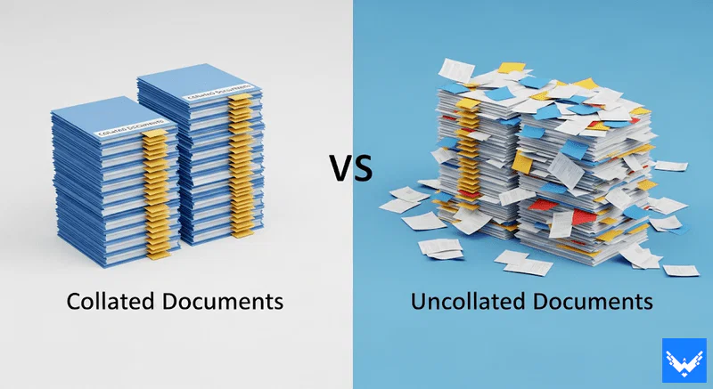 What Does Collate Mean When Printing? 3 Collated vs. Uncollated in Printing