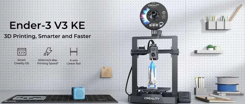 Best 3D Printer Under $500 3 Creality Ender 3 V3 KE