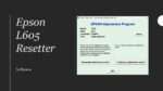 Epson L605 Resetter