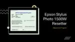 Epson Stylus Photo 1500W Resetter