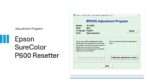 Epson SureColor P600 Resetter