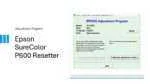 Epson SureColor P600 Resetter