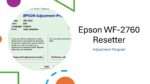 Epson WF-2760 Resetter