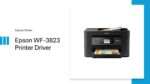 Epson WF-3823 Printer Driver