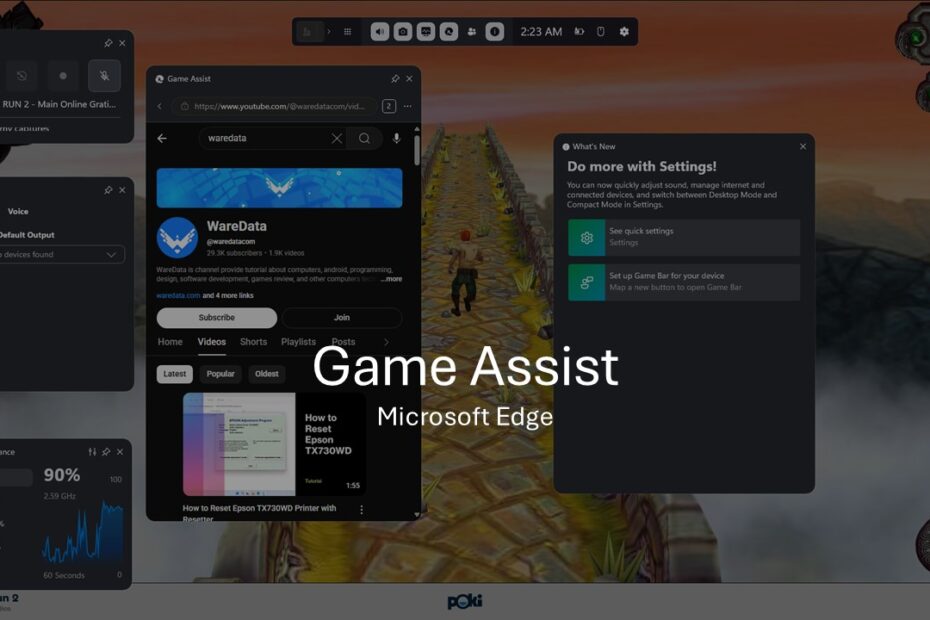 Game Assist - Microsoft Edge