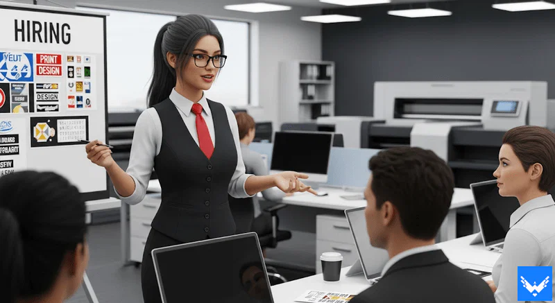 Tips to Start a Small Printing Business 10 Hiring and Training Staff