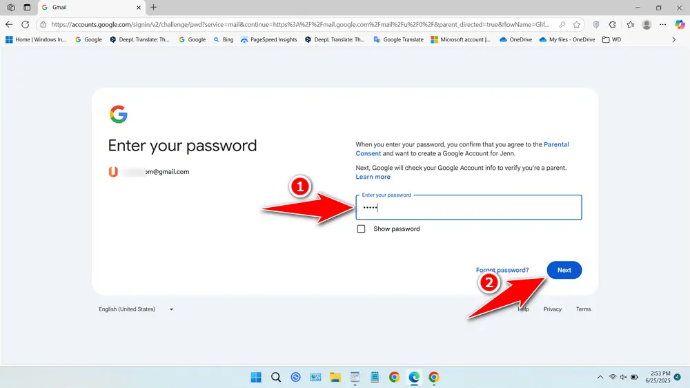 How to Create Google Account for Child - Step 11