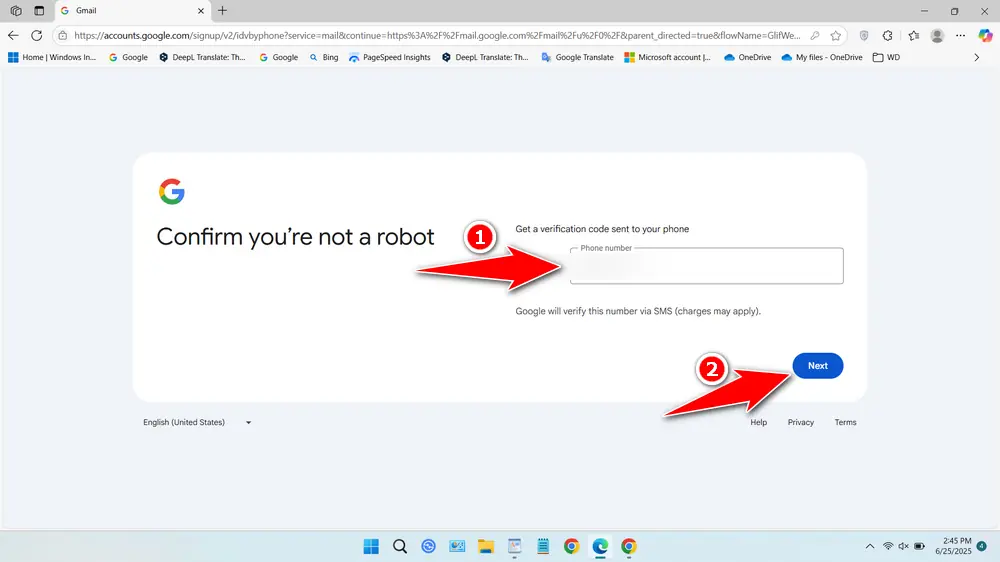 How to Create Google Account for Child - Step 7