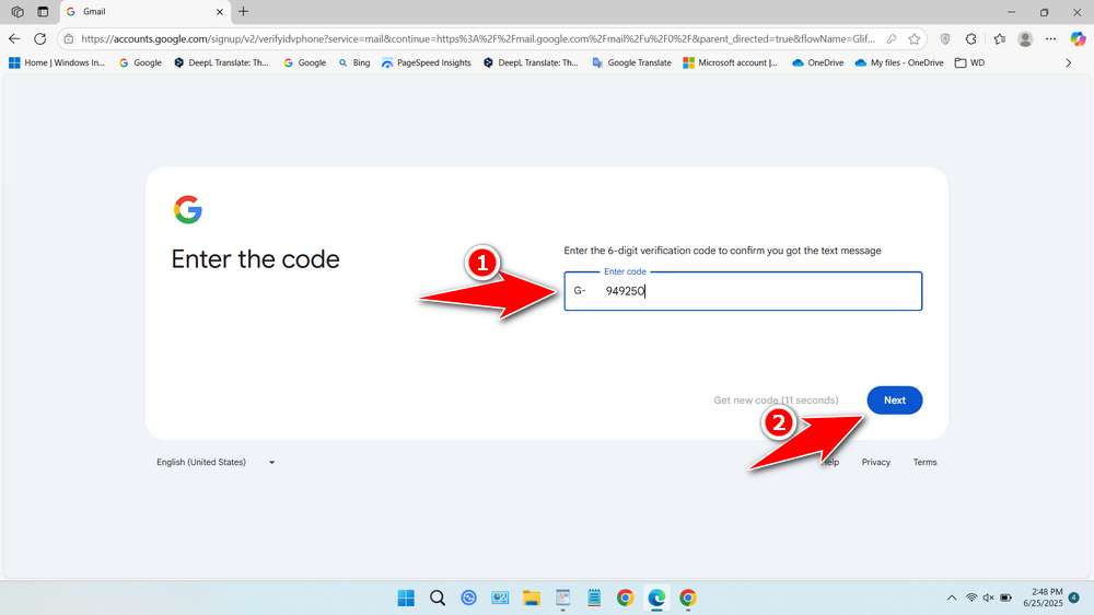 How to Create Google Account for Child - Step 8