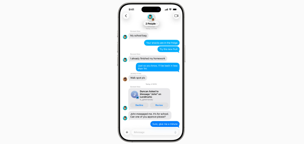 Kids aged 13–17 will get age-appropriate protections like web filters, Communication Safety, and detailed App Store ratings.