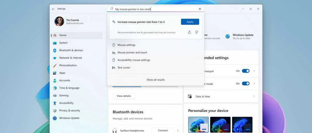 Windows 11 Q2 Update: What's New for Power Users 4 New Settings Assistant